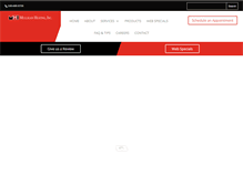 Tablet Screenshot of mulliganheating.com